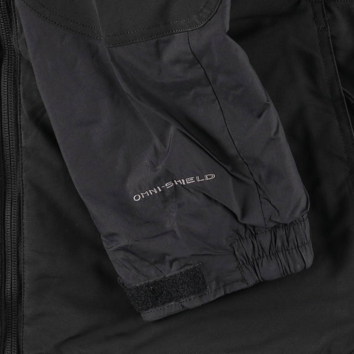 2000'S Columbia padded softshell jacket, men's size L polyester black type Vintage Second Hand