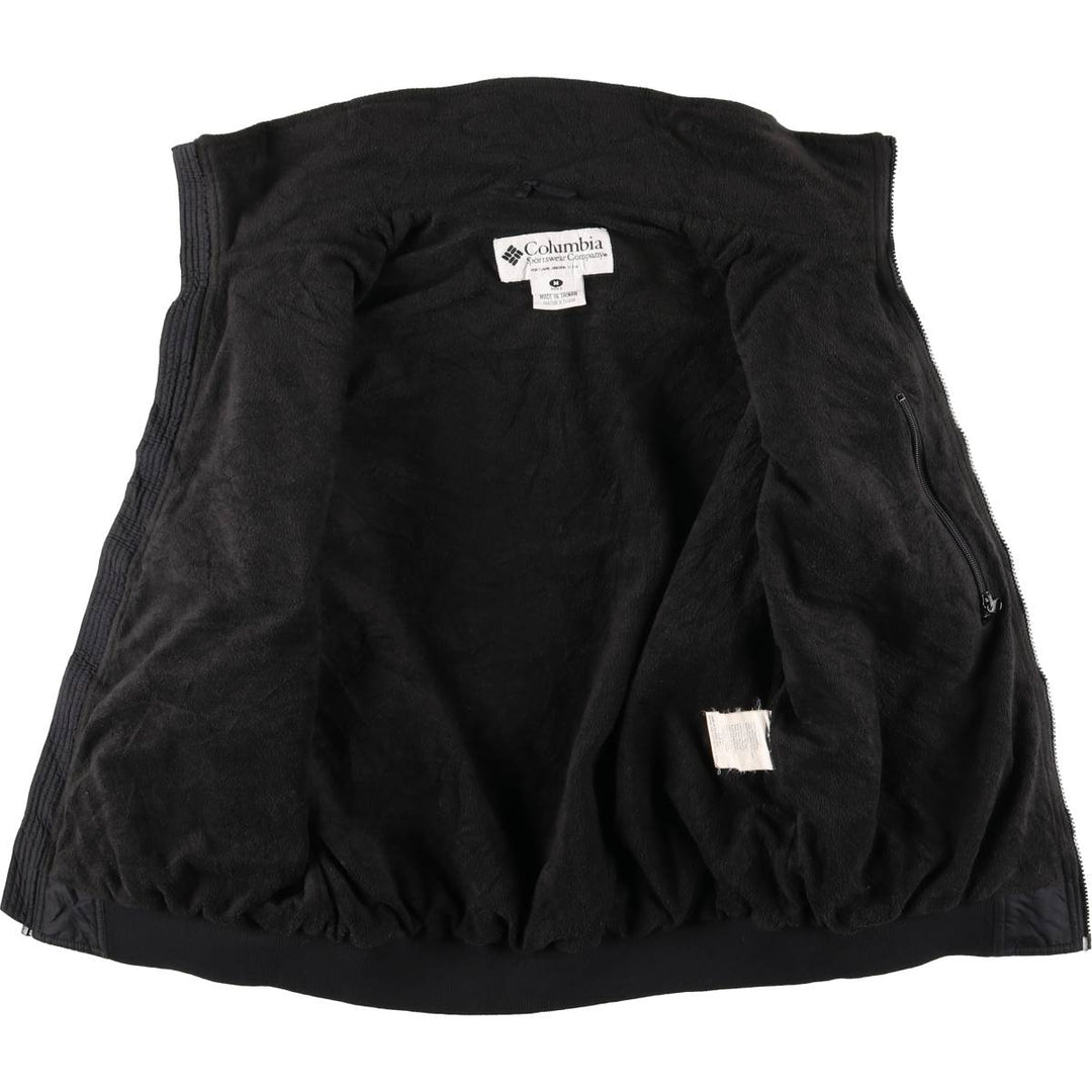 90s-00'S Vintage Columbia Padded Puffer Jacket, Men's Size Medium Nylon black type Vintage Second Hand