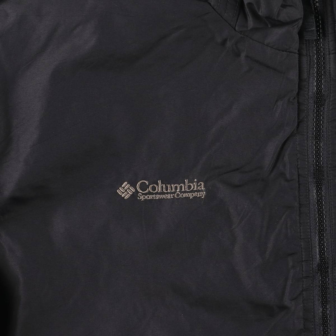 90s-00'S Vintage Columbia Padded Puffer Jacket, Men's Size Medium Nylon black type Vintage Second Hand