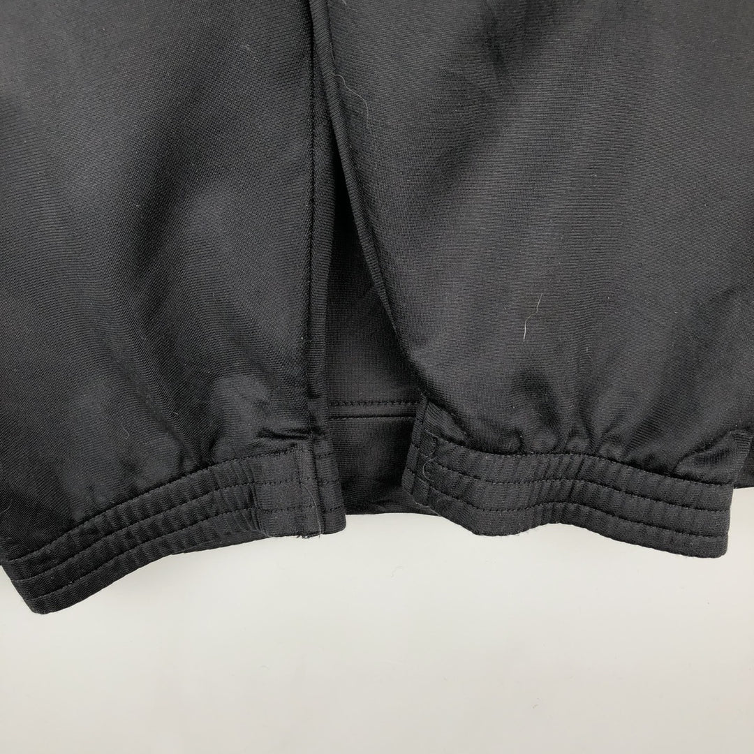 90'S Reebok Back Logo Jersey Track Jacket, Men's Size L, Vintage polyester black type Vintage Second Hand