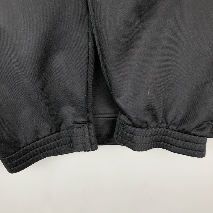 90'S Reebok Back Logo Jersey Track Jacket, Men's Size L, Vintage polyester black type Vintage Second Hand
