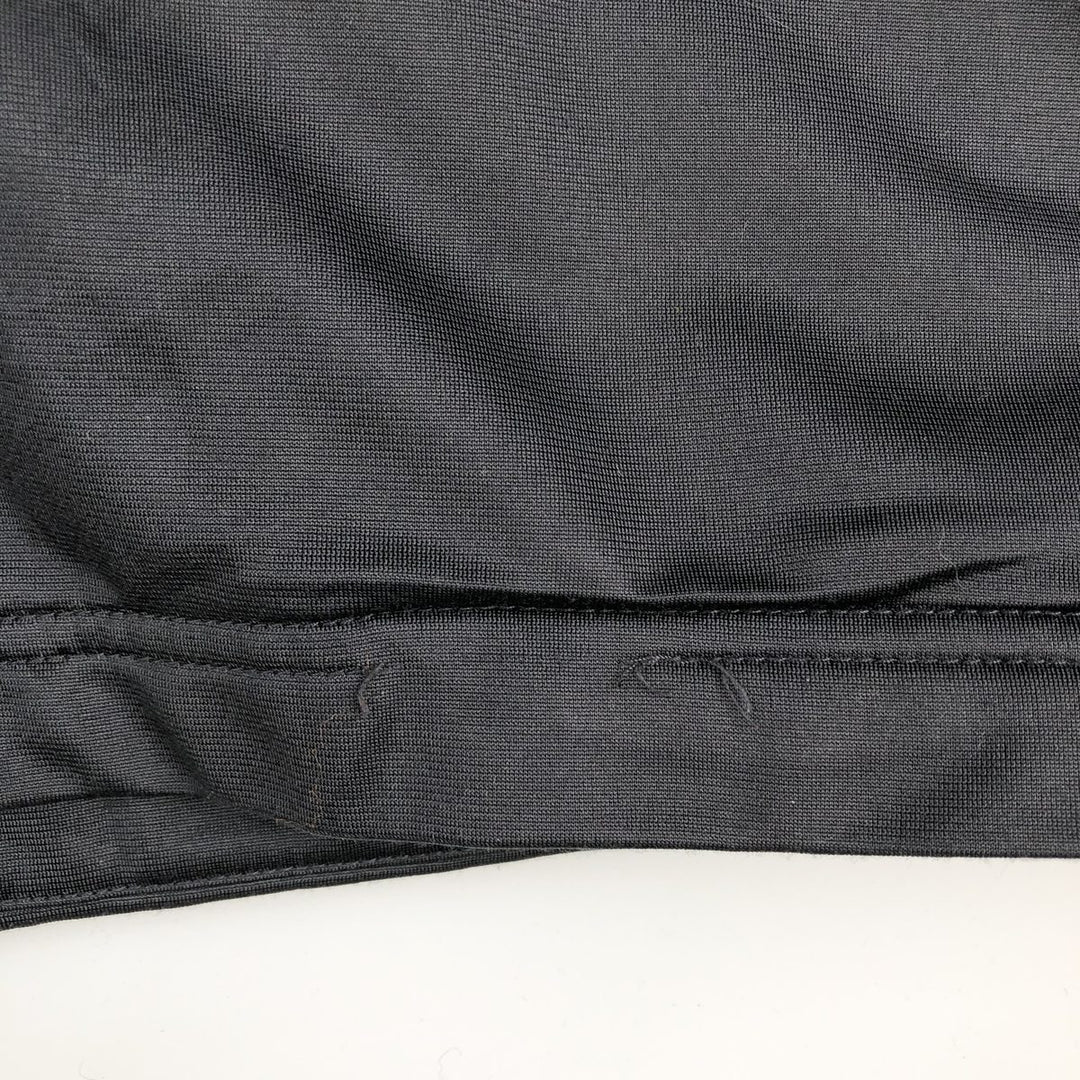 90'S Reebok Back Logo Jersey Track Jacket, Men's Size L, Vintage polyester black type Vintage Second Hand