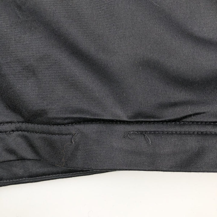 90'S Reebok Back Logo Jersey Track Jacket, Men's Size L, Vintage polyester black type Vintage Second Hand