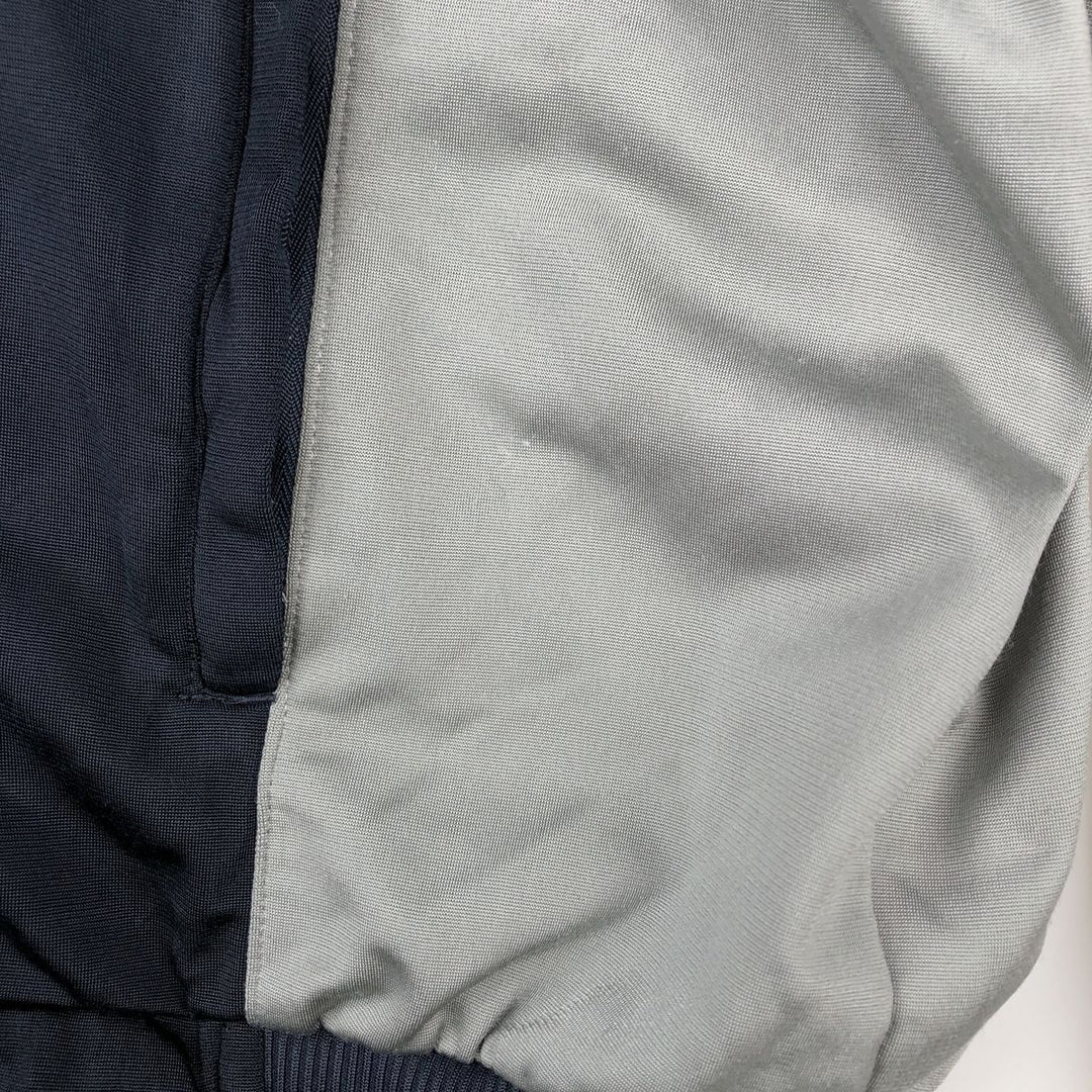 00'S adidas back logo jersey track jacket men's size L polyester navy blue type Vintage Second Hand