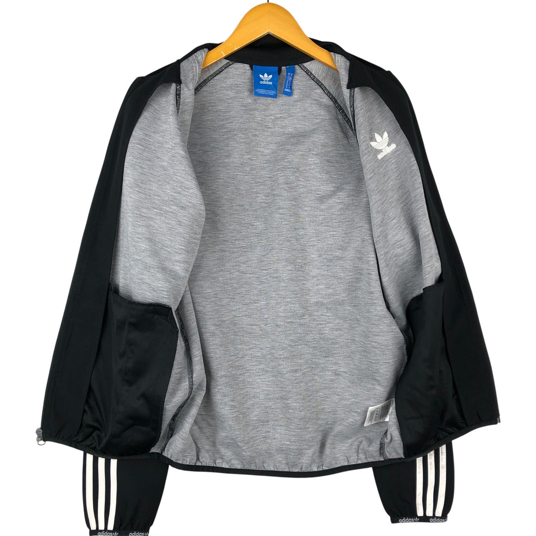 Adidas Originals Jersey Track Jacket Men's M polyester black type Vintage Second Hand