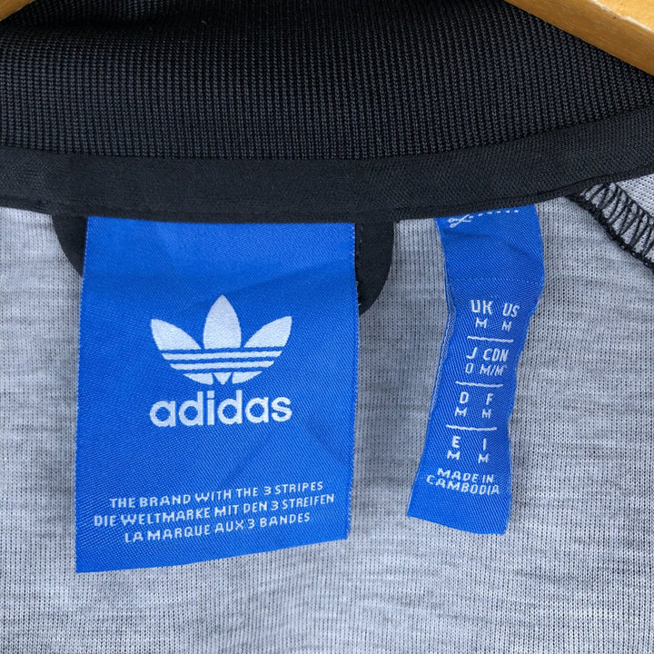 Adidas Originals Jersey Track Jacket Men's M polyester black type Vintage Second Hand