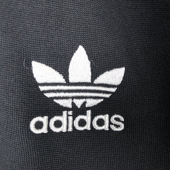 Adidas Originals Jersey Track Jacket Men's Size L recycled polyester black type Vintage Second Hand