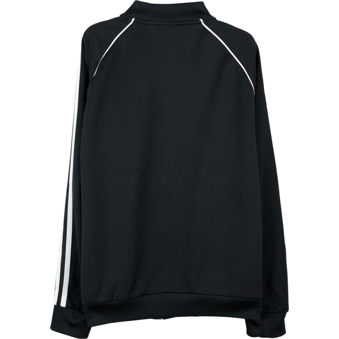 adidas Originals Women's Track Jacket, Size L polyester black type Vintage Second Hand