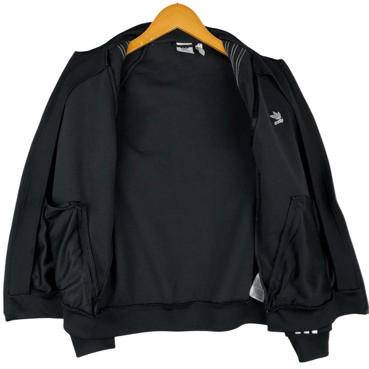adidas Originals Women's Track Jacket, Size L polyester black type Vintage Second Hand