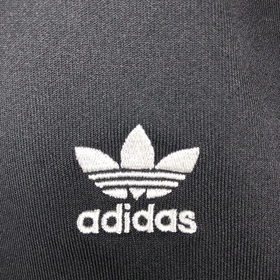 adidas Originals Women's Track Jacket, Size L polyester black type Vintage Second Hand