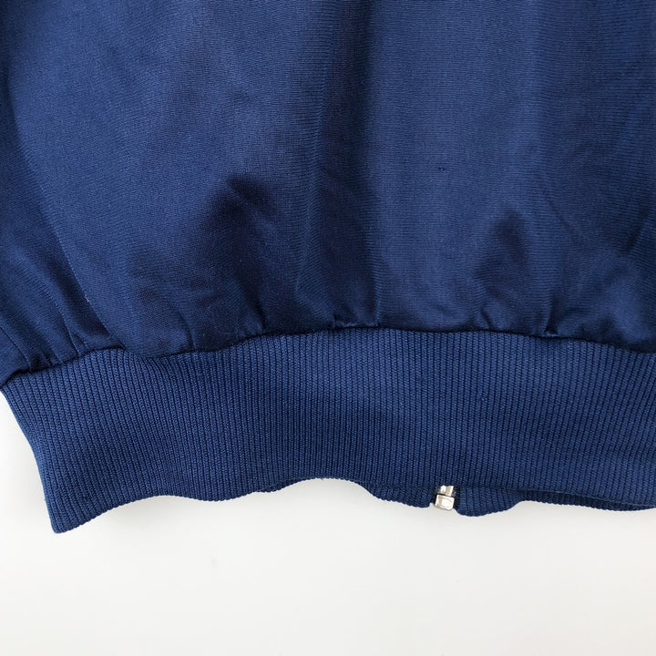 Vintage 80'S Puma Track Jacket, Men's Size L polyester Navy blue Vintage Second Hand