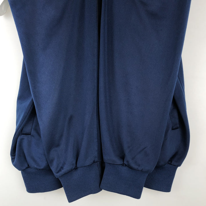 Vintage 80'S Puma Track Jacket, Men's Size L polyester Navy blue Vintage Second Hand