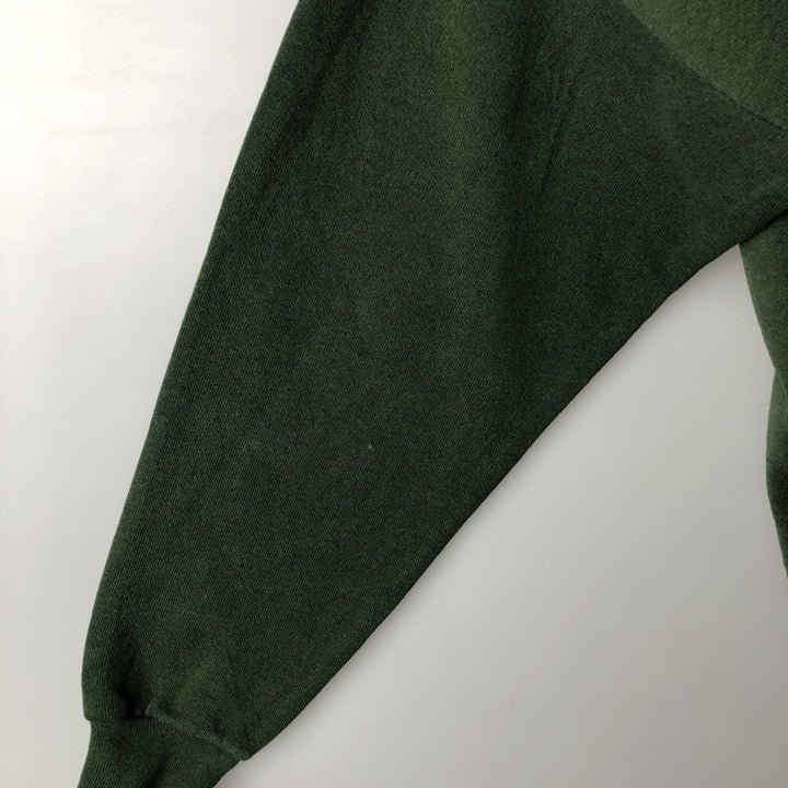 Vintage '90'S Logo Seven NFL Green Bay Packers logo sweatshirt, Made in USA, Men's Size Medium cotton dark green Vintage Second Hand