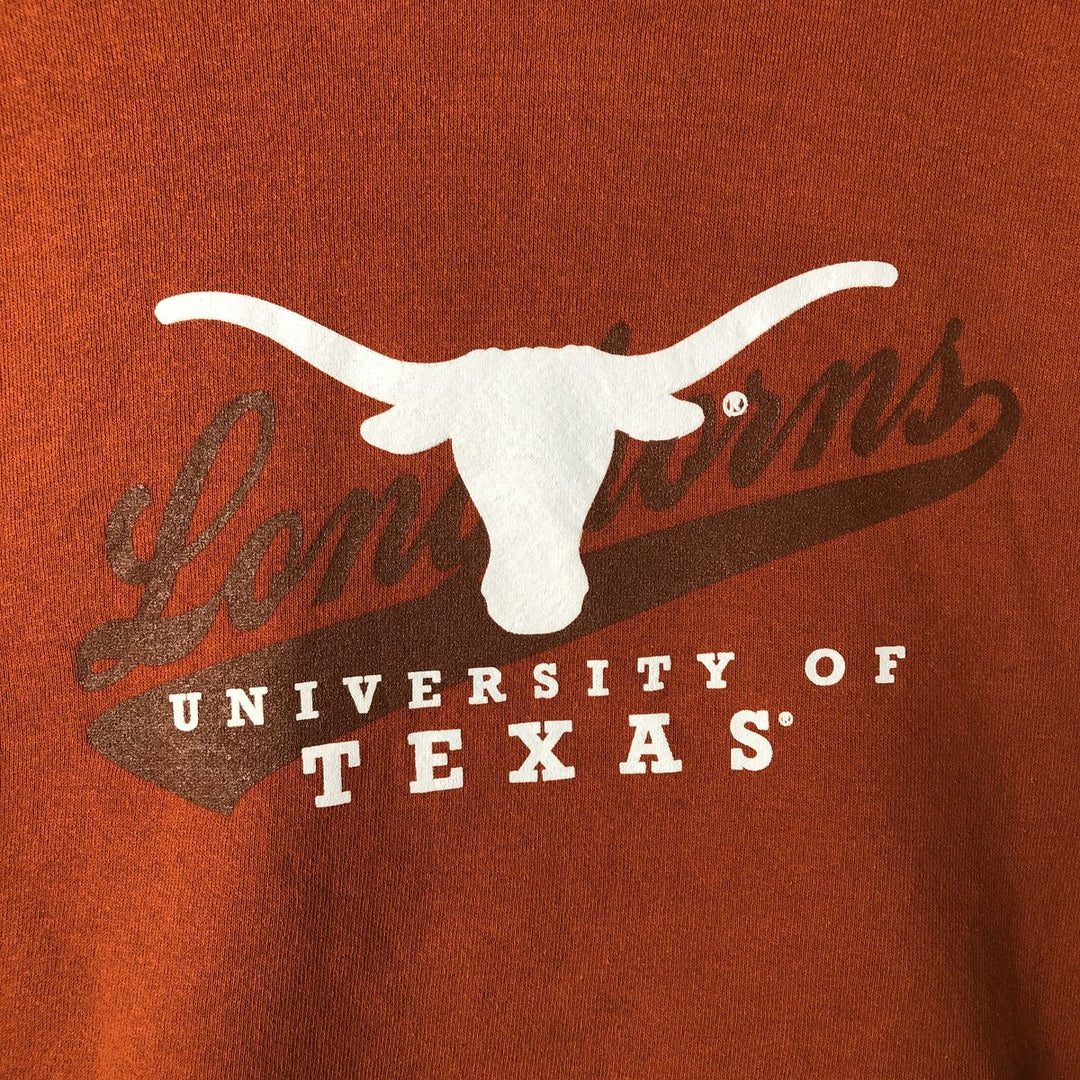 Russell College Sweatshirt Pullover Hoodie, Men's Size M cotton brown type Vintage Second Hand