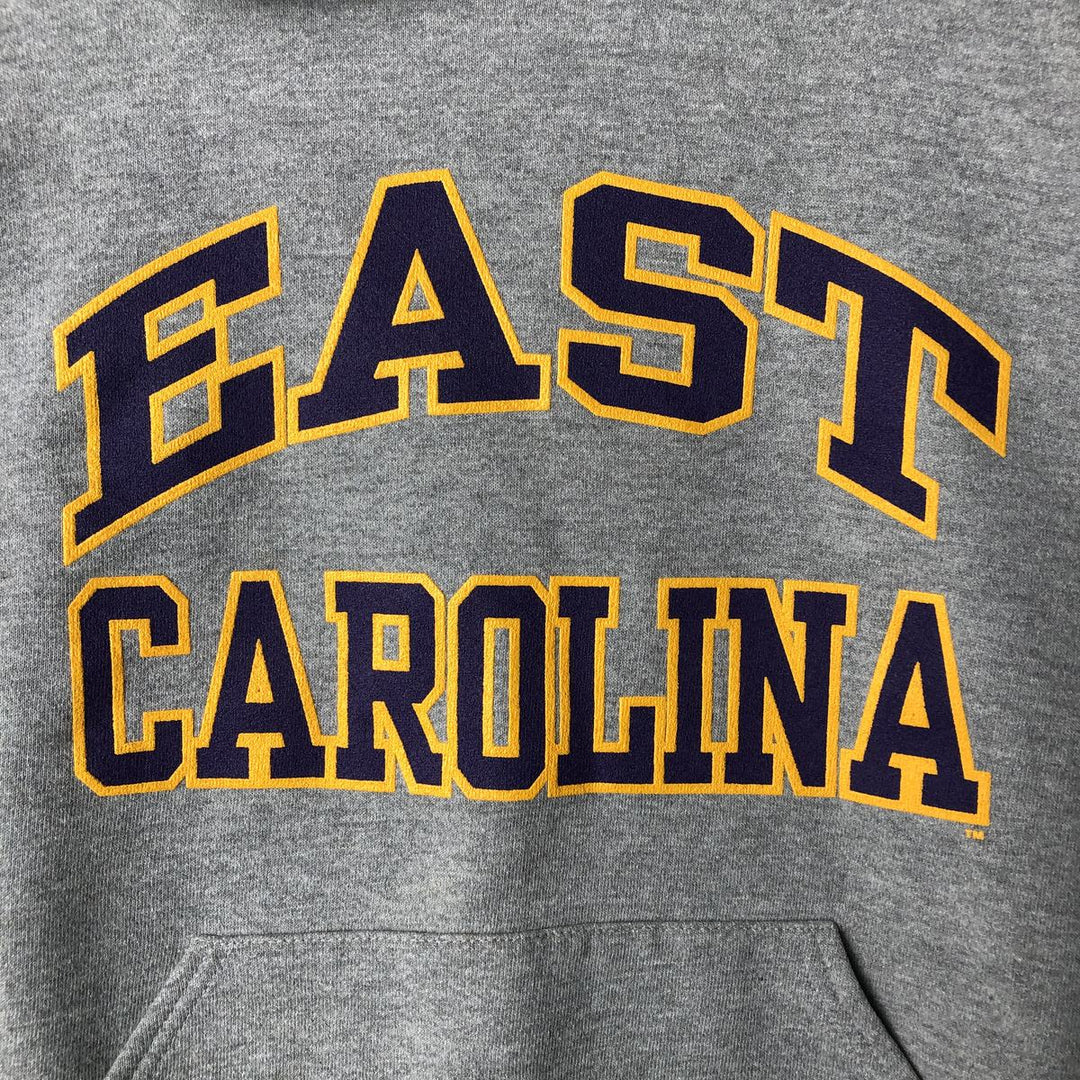 Russell College Sweatshirt Pullover Hoodie, Men's Size L polyester gray type Vintage Second Hand