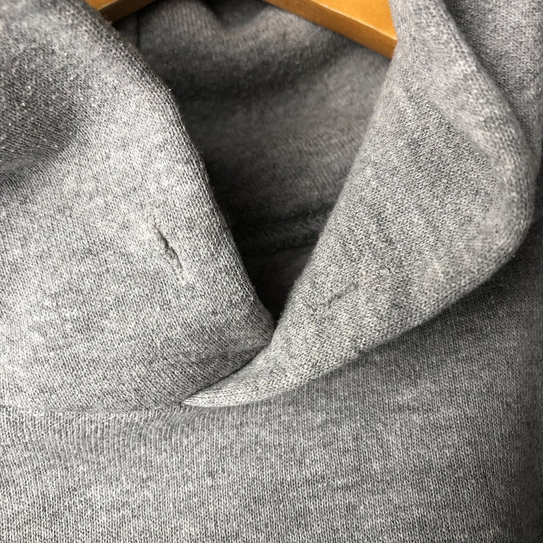 Russell College Sweatshirt Pullover Hoodie, Men's Size L polyester gray type Vintage Second Hand