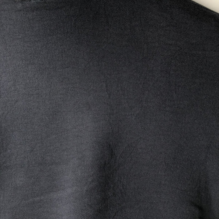 Russell College Sweatshirt Pullover Hoodie, Men's Size L cotton black type Vintage Second Hand