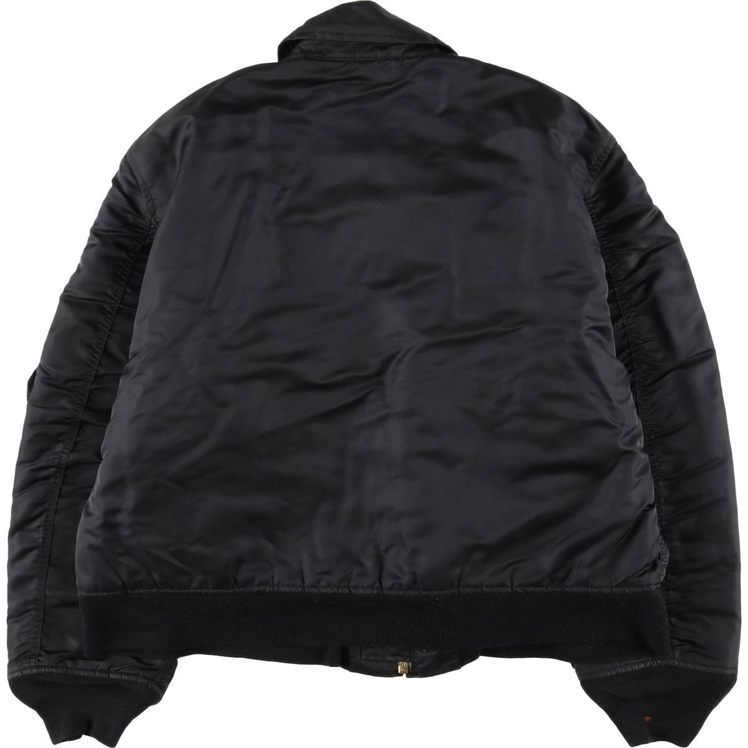 Civilian Alpha CWU-45 Nylon black type Vintage Second Hand
