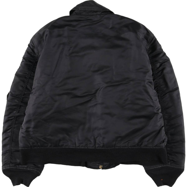 Civilian Alpha CWU-45 Nylon black type Vintage Second Hand