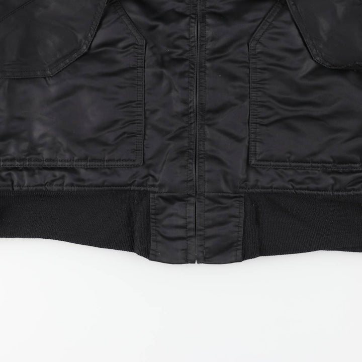 Civilian Alpha CWU-45 Nylon black type Vintage Second Hand