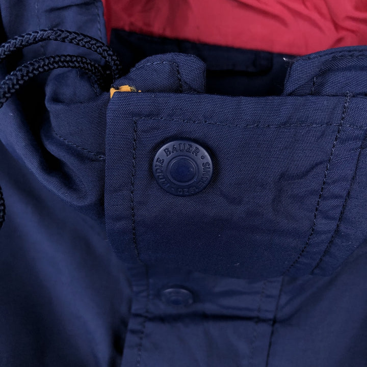 Eddie Bauer Mountain Parka Shell Jacket, Men's Size L Nylon navy blue type Vintage Second Hand