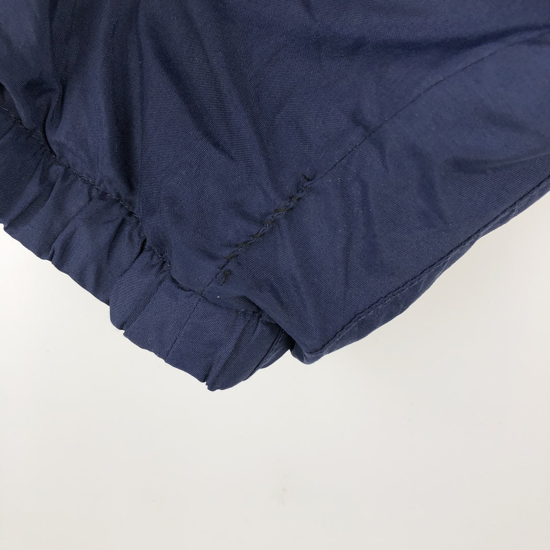 Eddie Bauer Mountain Parka Shell Jacket, Men's Size L Nylon navy blue type Vintage Second Hand