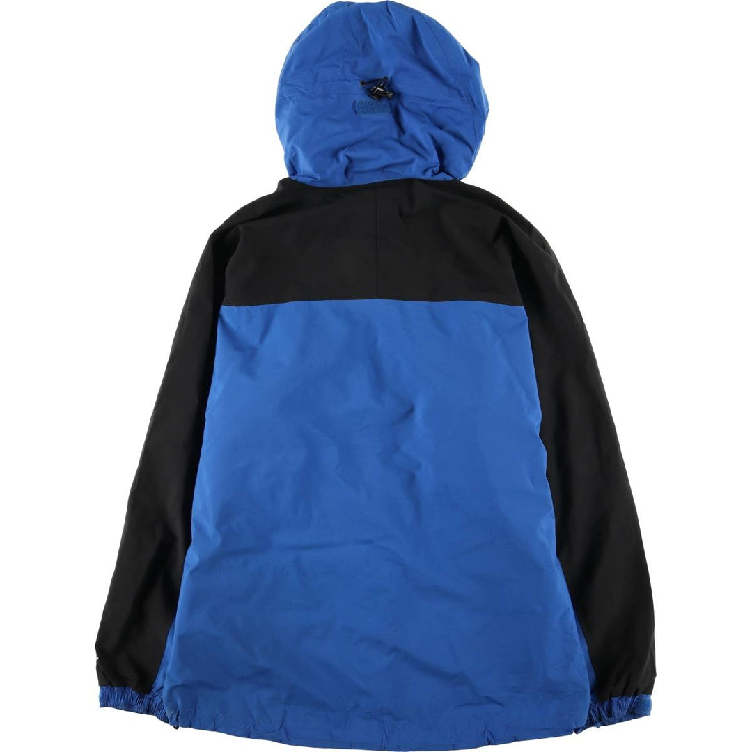 EMS GORE-TEX Mountain Parka Shell Jacket, Men's Size L polyester blue type Vintage Second Hand