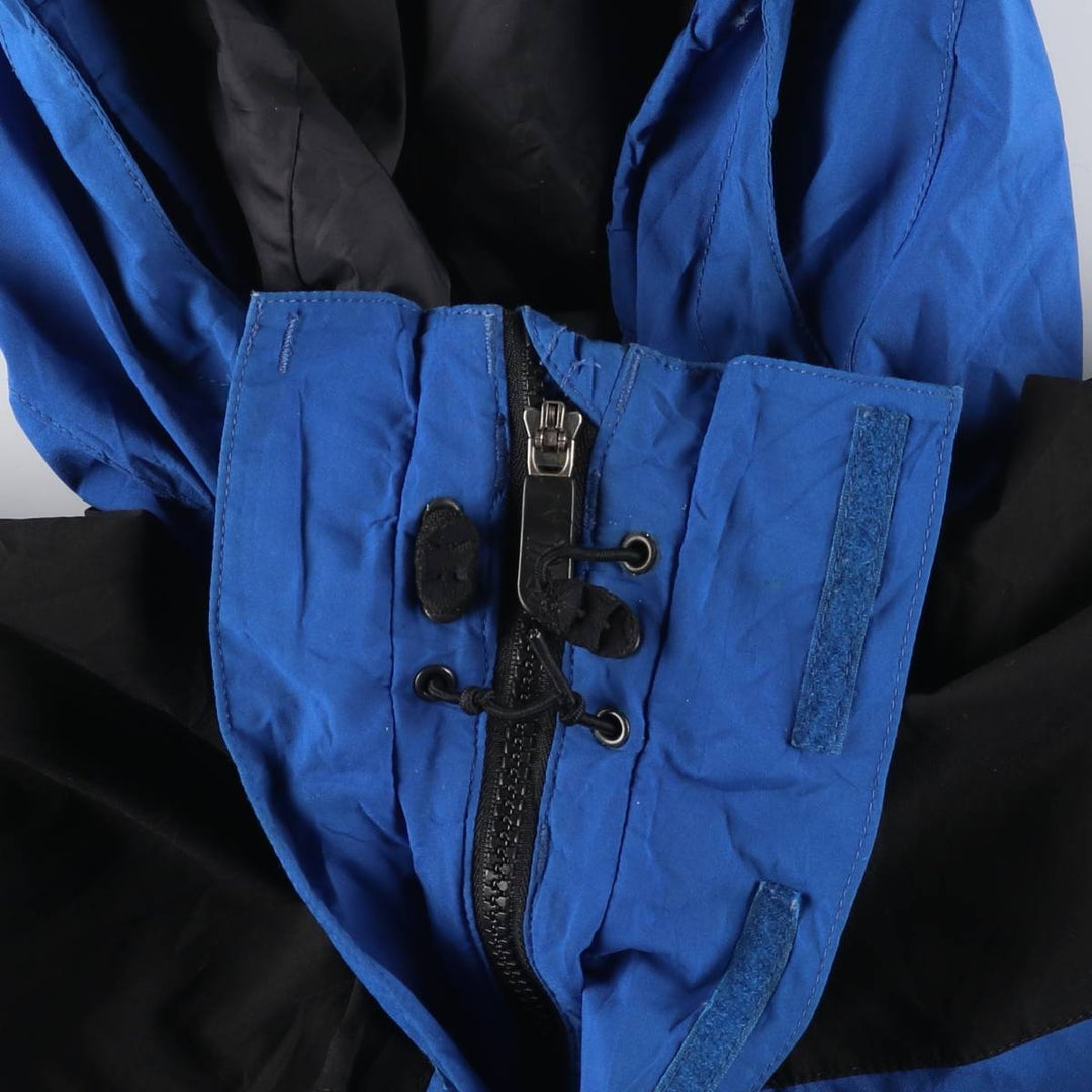 EMS GORE-TEX Mountain Parka Shell Jacket, Men's Size L polyester blue type Vintage Second Hand