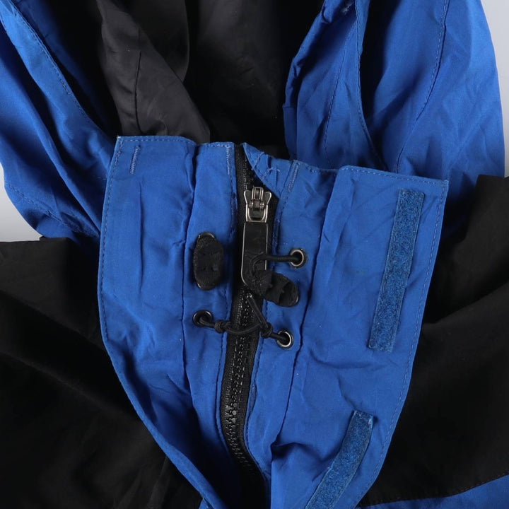 EMS GORE-TEX Mountain Parka Shell Jacket, Men's Size L polyester blue type Vintage Second Hand