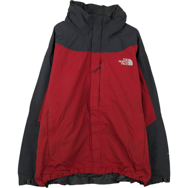 THE NORTH FACE HYVENT Mountain Jacket, Shell Jacket, Men's XL Nylon burgundy type Vintage Second Hand