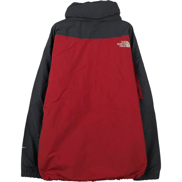 THE NORTH FACE HYVENT Mountain Jacket, Shell Jacket, Men's XL Nylon burgundy type Vintage Second Hand