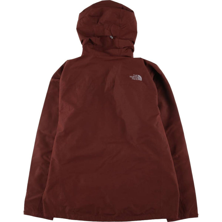 The North Face Mountain Parka Shell Jacket, Men's XL polyester red type Vintage Second Hand
