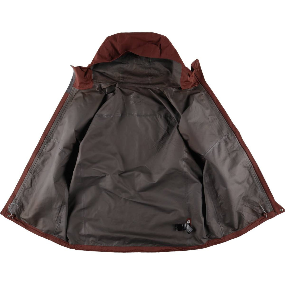 The North Face Mountain Parka Shell Jacket, Men's XL polyester red type Vintage Second Hand