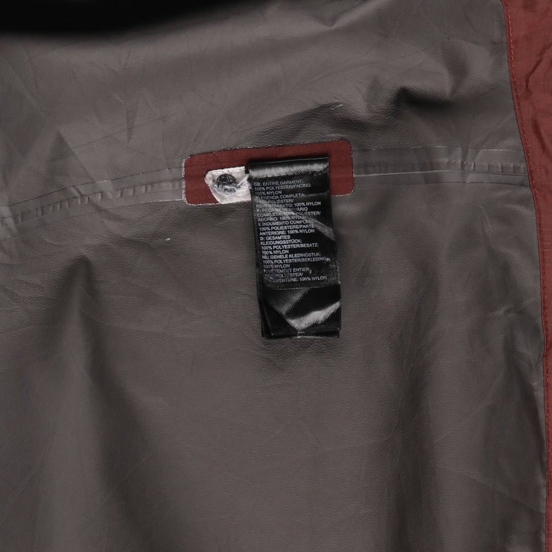 The North Face Mountain Parka Shell Jacket, Men's XL polyester red type Vintage Second Hand