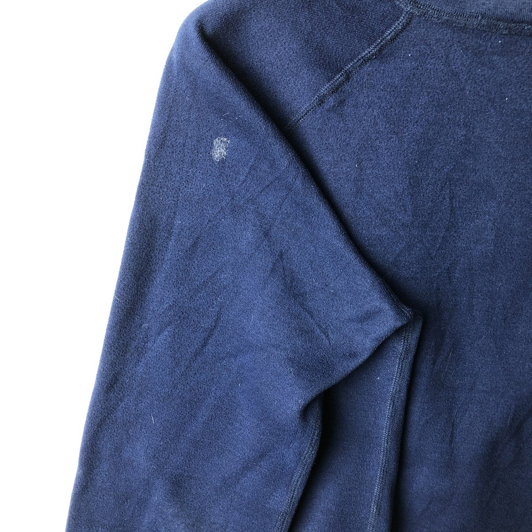 80s-90'S Patagonia Capilene Henley Fleece Top, Made in USA, Men's Size M polyester navy blue type Vintage Second Hand
