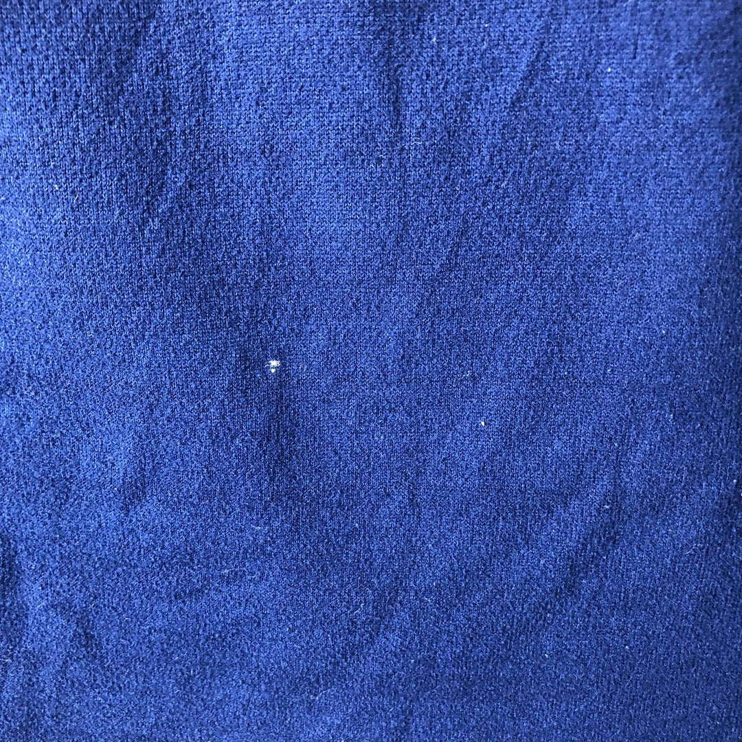80s-90'S Patagonia Capilene Henley Fleece Top, Made in USA, Men's Size M polyester navy blue type Vintage Second Hand