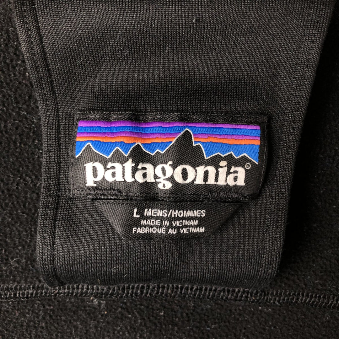 Patagonia Crosstrek Fleece Jacket (23810FA17), Men's Size L unclear black type Vintage Second Hand