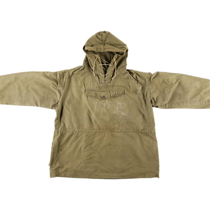 Vintage military smock anorak parka, men's size XL unclear Khaki type Vintage Second Hand