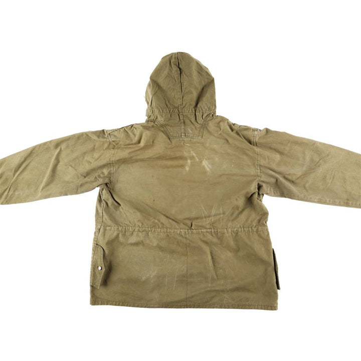 Vintage military smock anorak parka, men's size XL unclear Khaki type Vintage Second Hand