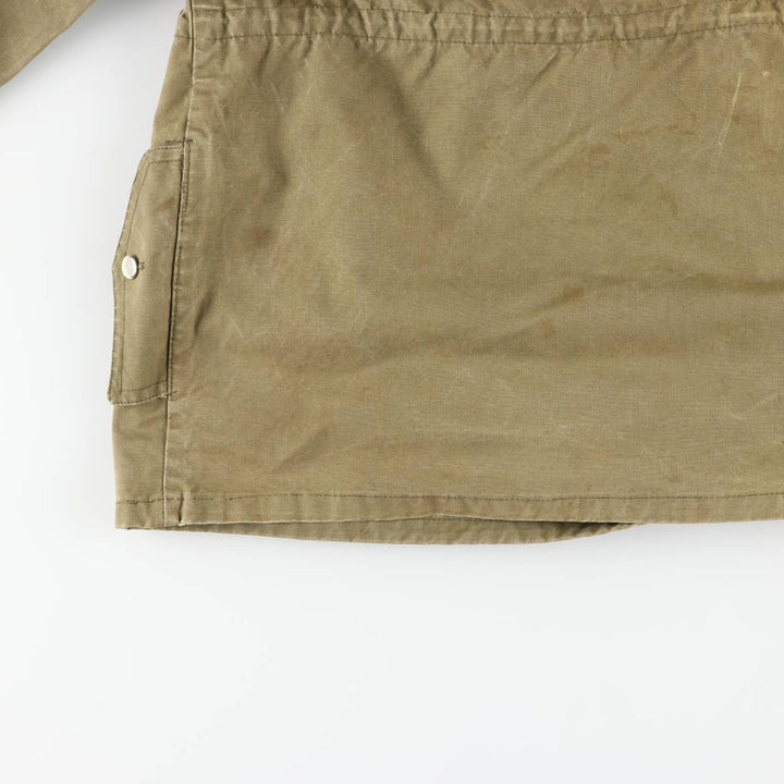 Vintage military smock anorak parka, men's size XL unclear Khaki type Vintage Second Hand