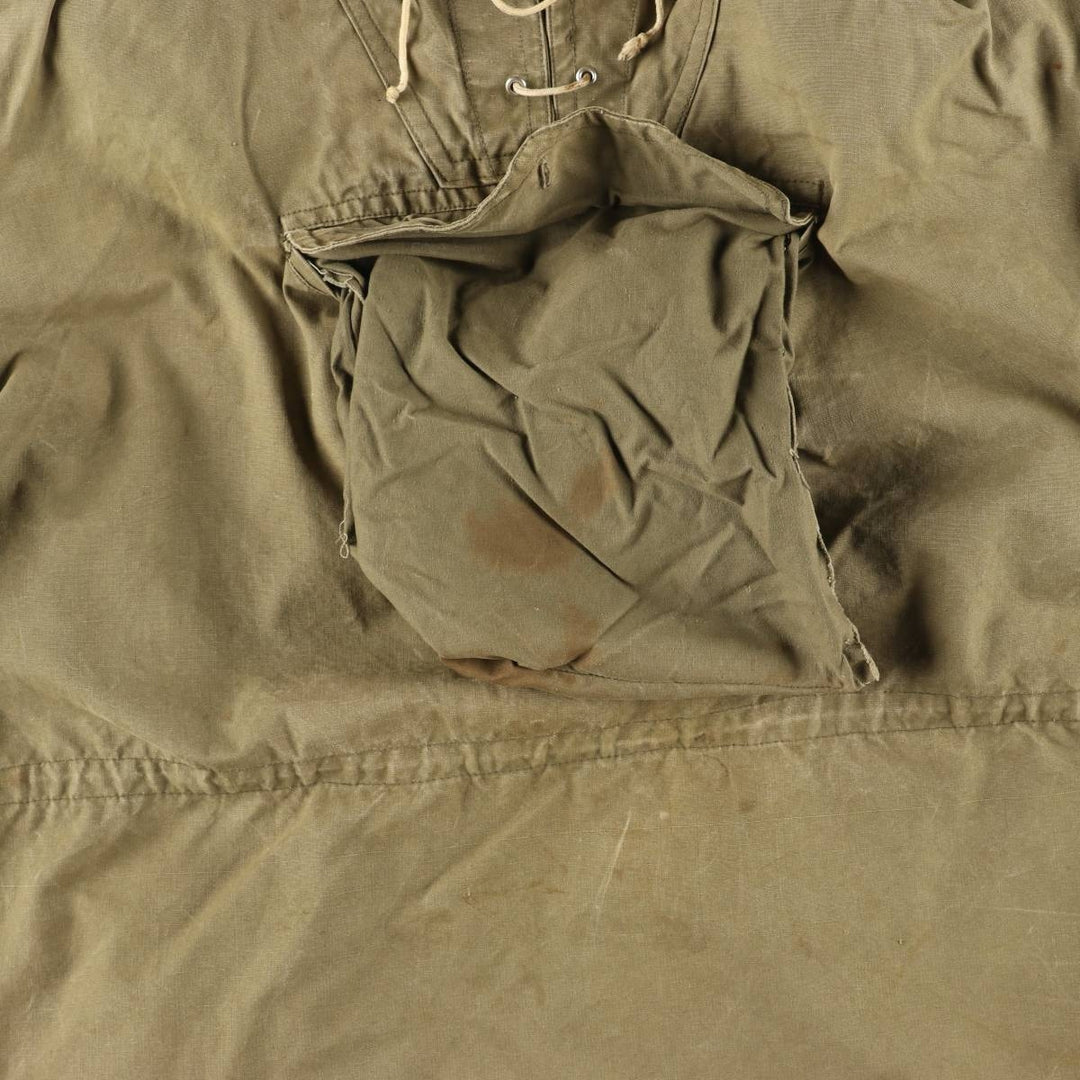 Vintage military smock anorak parka, men's size XL unclear Khaki type Vintage Second Hand