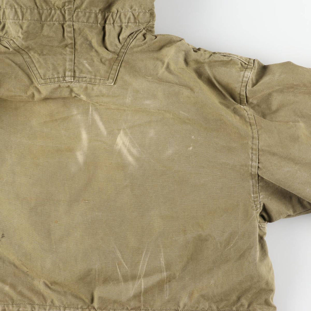 Vintage military smock anorak parka, men's size XL unclear Khaki type Vintage Second Hand