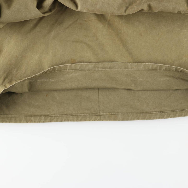 Vintage military smock anorak parka, men's size XL unclear Khaki type Vintage Second Hand