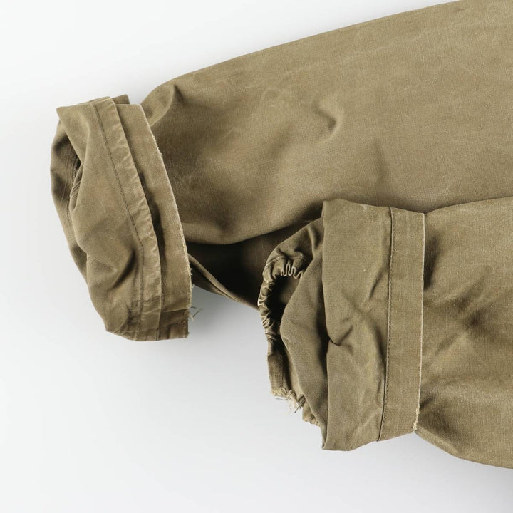 Vintage military smock anorak parka, men's size XL unclear Khaki type Vintage Second Hand