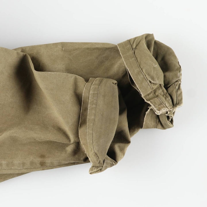 Vintage military smock anorak parka, men's size XL unclear Khaki type Vintage Second Hand