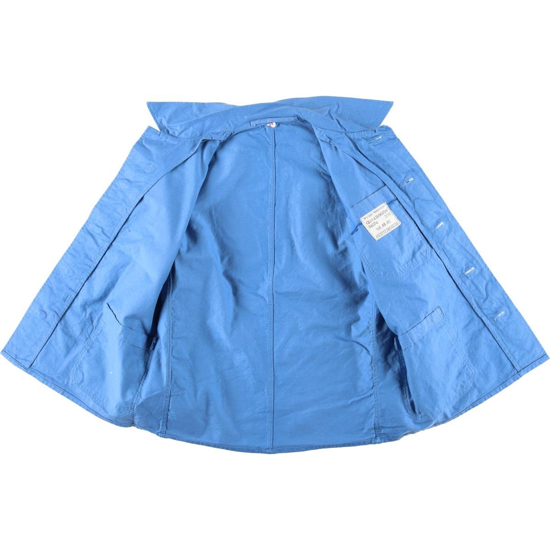 Vintage German Army Hospital Jacket, Men's Size L unclear blue type Vintage Second Hand