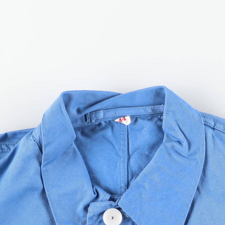 Vintage German Army Hospital Jacket, Men's Size L unclear blue type Vintage Second Hand