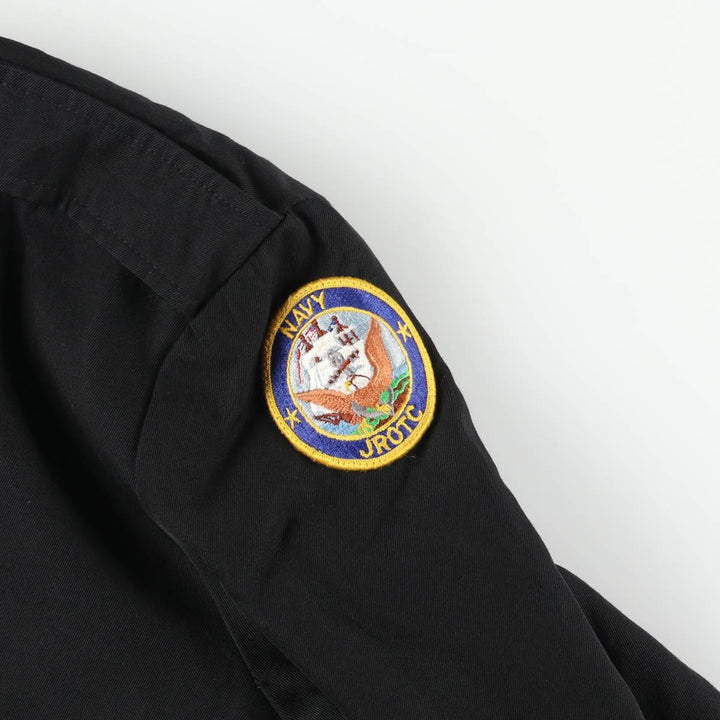 Military Officer Jacket Men's XXL polyester black type Vintage Second Hand