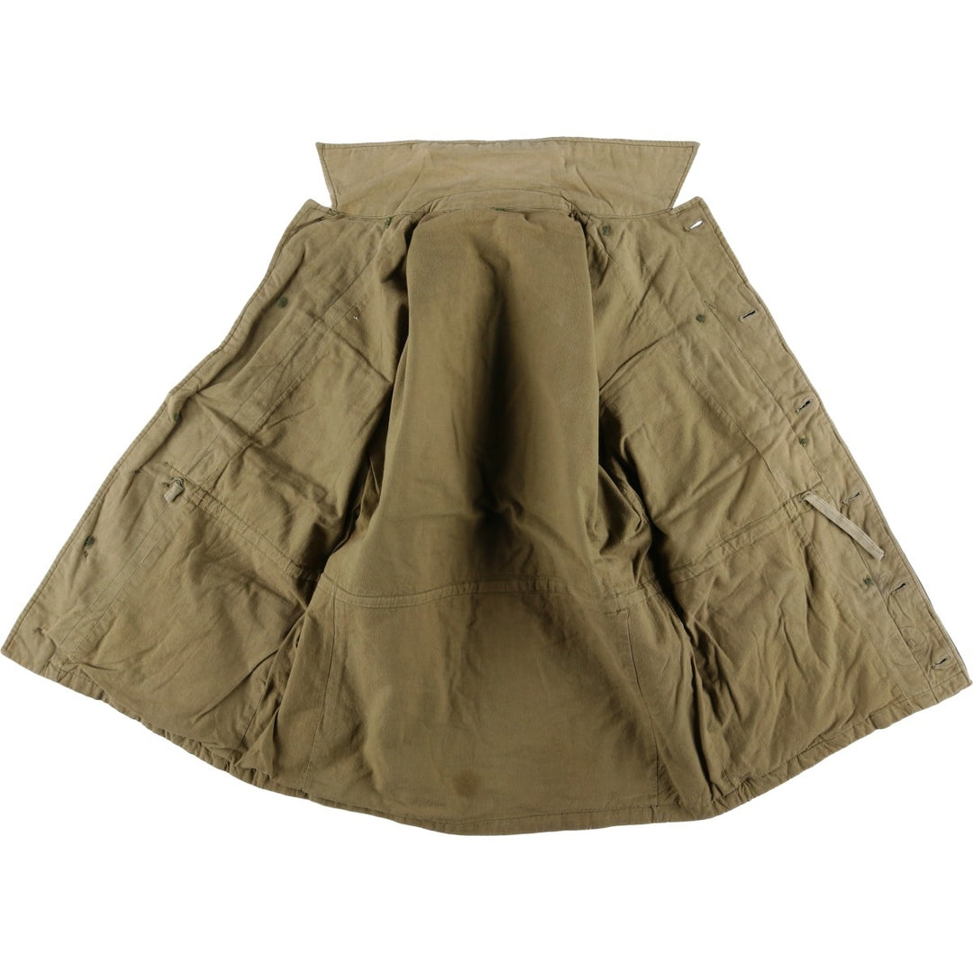 Vintage military field jacket, men's size M unclear Khaki type beige Vintage Second Hand