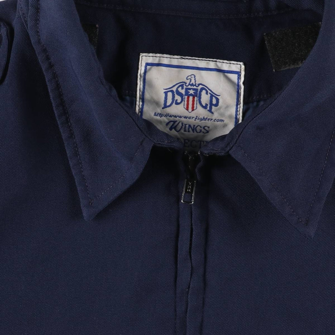 Authentic 2000'S US military DSCP lightweight jacket, Made in USA, 50L, Men's XXL polyester navy blue type Vintage Second Hand